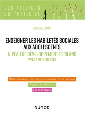 cover image of Enseigner les habiletés sociales aux adolescents